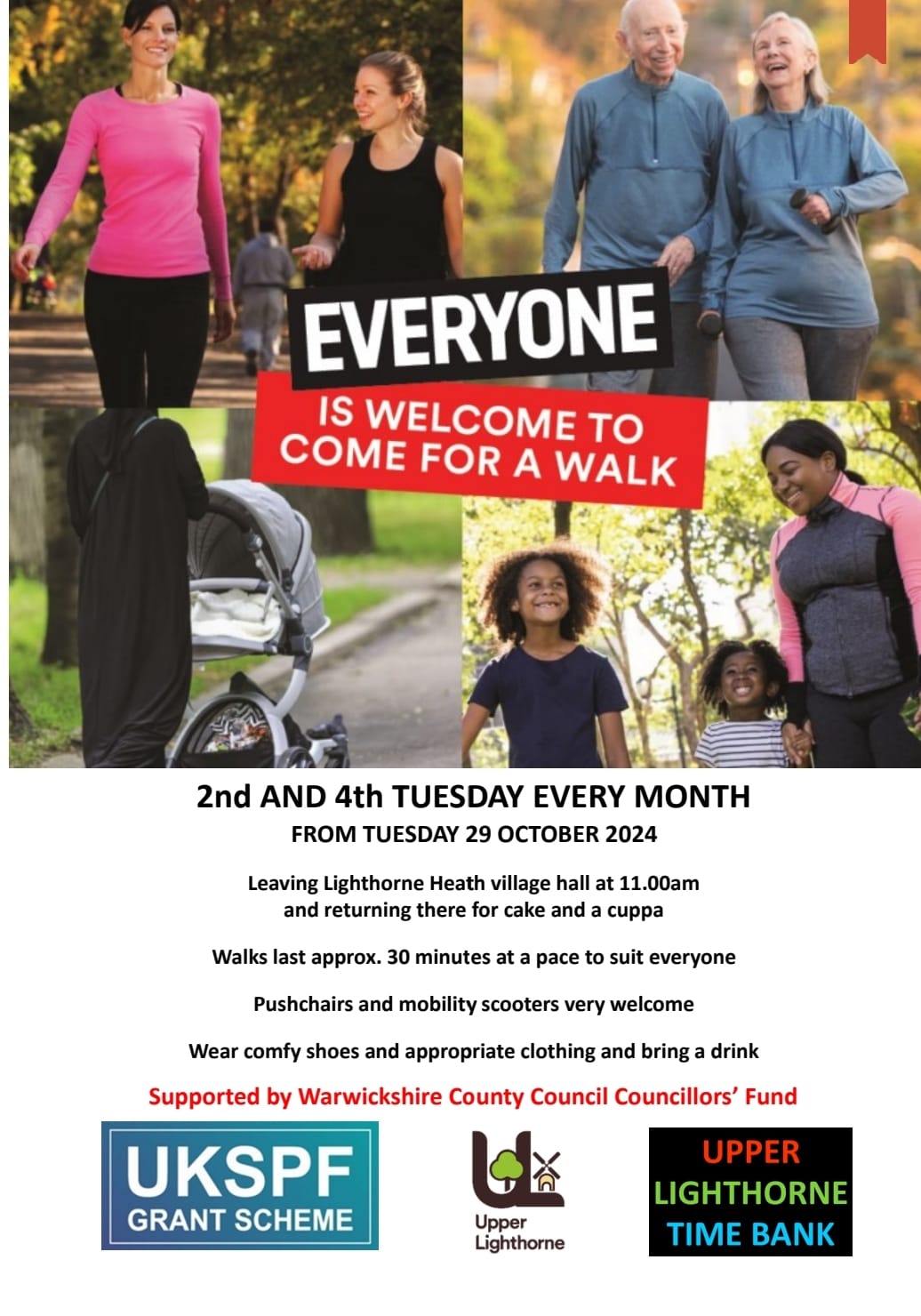 EVERYONE Is Welcome To Come For A Walk